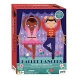 Petit Collage magnetisches Anziehset für Balletttänzer