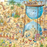 Puzzle HEYE Verrückter ZOO – Wüsten‑Exposition 1000 Teile