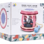 Interaktive Trommel mit Mikrofon – multifunktionaler Würfel mit Geräuschen, Lichtern und Karussell (18M+)