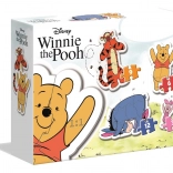 CLEMENTONI Mein erstes Puzzle Winnie Puuh 4-in-1 (2, 3, 4, 5 Teile)