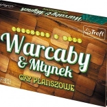 Familien-Brettspiele Dame und Mühle von Trefl