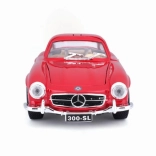 Mercedes Benz 300SL Rotes Metallmodell 1:24