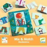 DJECO Brettspiel Mix & Match Modanimo