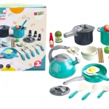 Little Chef’s Lebensmittel-Set mit Töpfen und Pfannen, 33-tlg.