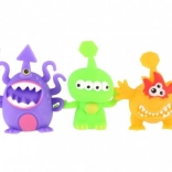 Antistress-Quetsch-Außerirdischer – schleimige Spielzeugfigur 8–9 cm, 3 Farben