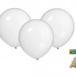 Aufblasbare Luftballons 30 cm – Set mit 10 Stück, transparent