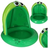 Aufblasbarer Kinderpool Frosch mit Schutzdach