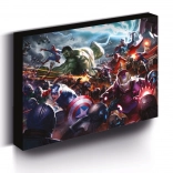 Leuchtendes LED-Bild MARVEL 30 × 40 cm