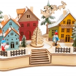 Weihnachtliche Holzlampe – Winterdorf small foot