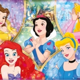Puzzle 180 Teile Disney Prinzessinnen