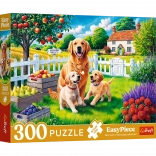 Puzzle - 300 Teile - Hunde auf dem Land Trefl