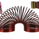 Kunststoffspirale mit Metalleffekt