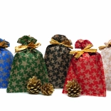 Papiertüte mit Sternmotiv 20x32 cm