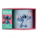 Keramikbecher Stitch geprägt