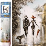 Diamantmalerei Romantischer Spaziergang 30x40 cm