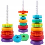 Bildungsspiralturm mit Tieren WOOPIE für Kinder