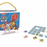 Reise-Pexeso mit Malvorlagen Paw Patrol