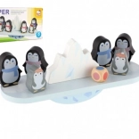 Holz-Balancespiel Pinguine