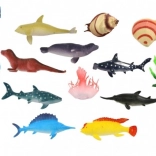 Meerestiere-Set mit Zubehör, 13 Stück (10–13 cm)