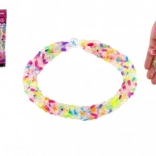 Set aus Gummibändern zum Flechten von Armbändern - Regenbogen