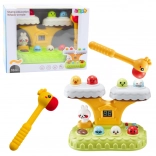 Interaktives Whack‑a‑Mole‑Spiel für Kinder mit Melodien und 7 Geschwindigkeiten