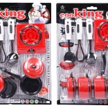 Kindergeschirr mit Herd – Küchen-Set für kleine Köche