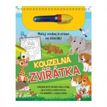 Magisches Malen mit Wasser – Block mit Stift Magische Tierchen