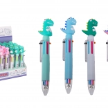 Mehrfarbiger Stift mit Dinosaurier-Dekoration