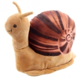 Plüschschnecke 24 cm, umweltfreundlich