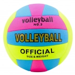 Bunter Volleyball Größe 5, Durchmesser 20 cm