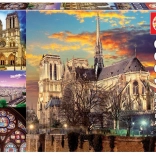 Puzzle Notre-Dame Collage 1000 Teile