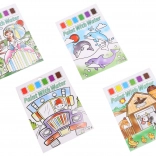 kreatives Malset mit Wasserfarben – 6 Farben und Pinsel