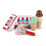 Eiscreme-Set für Kinder