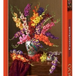 Puzzle 1000 Stk. Gladiolen in chinesischer Vase