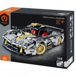 Konstruktionsbausatz Auto mit mechanischem Antrieb, 1237 Teile