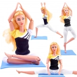 Gymnastikpuppe für Yoga und Fitness 30 cm