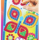Kreativ-Set Mosaik nach Farben – metallisch A5, Motiv Schmetterling