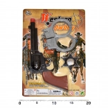 Sheriff-Set für Kinder – Pistole, Handschellen und Abzeichen (22 cm)