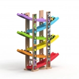 Große hölzerne Rennbahn – Erweiterung mit 6 Rampen