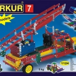 Baukasten MERKUR 7 – 100 Modelle, 1124 Teile