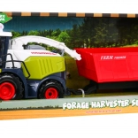 Interaktiver Mähdrescher mit Anhänger und Auswurfrohr, Licht- und Soundeffekte, 3+