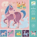 DJECO Schablonen – Pferde