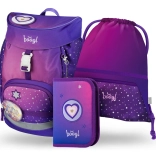 Schulset BAAGL Airy Pferde Herzen