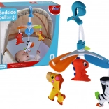 Bunter Kinder-Karussell mit Tieren am Clip