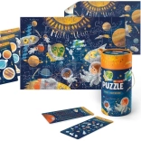 Dodo Set aus Puzzles und Spielen Weltraumabenteuer