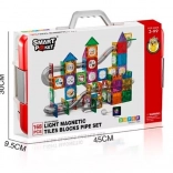 Magnetisches Konstruktionsset Kugelbahn – 168 Teile