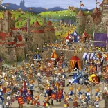 Puzzle HEYE 1000 Teile – Schlacht der Kaninchen (Ruyer)