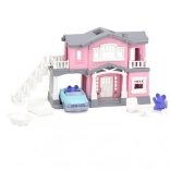 Rosa Haus Green Toys mit Zubehör