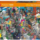 Puzzle Pixorama: San Francisco Quest 1000 Teile