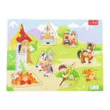 Holzpuzzle Mittel – Schloss, 8 Teile